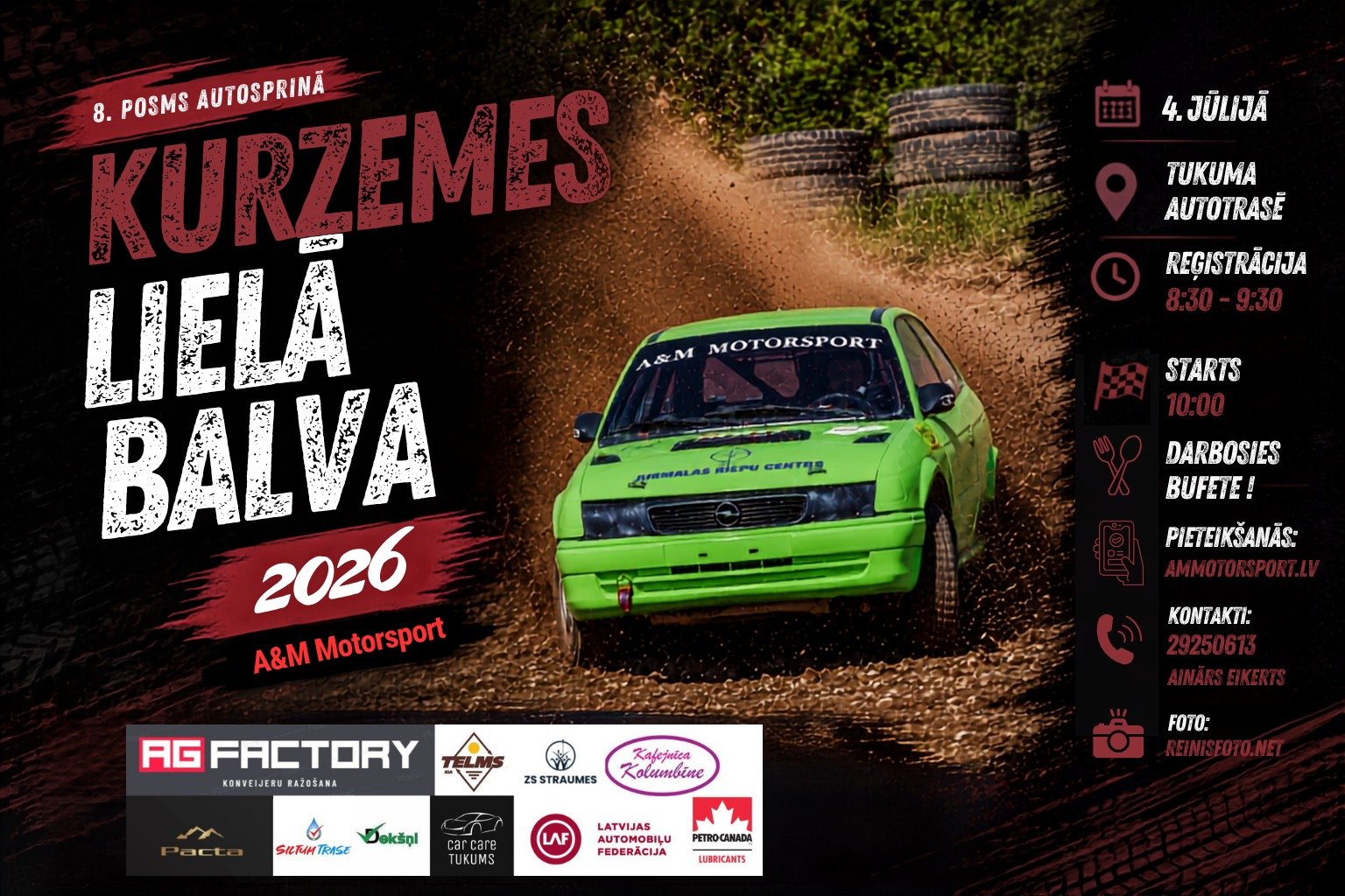 Kurzemes Lielā Balva 2026 plakāts